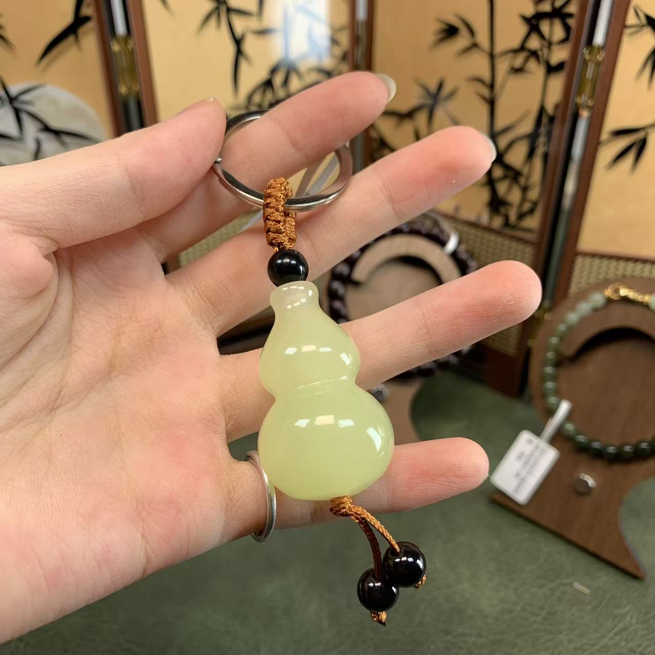 手作珠语集/夜光葫芦精美挂件无礼盒ZA998