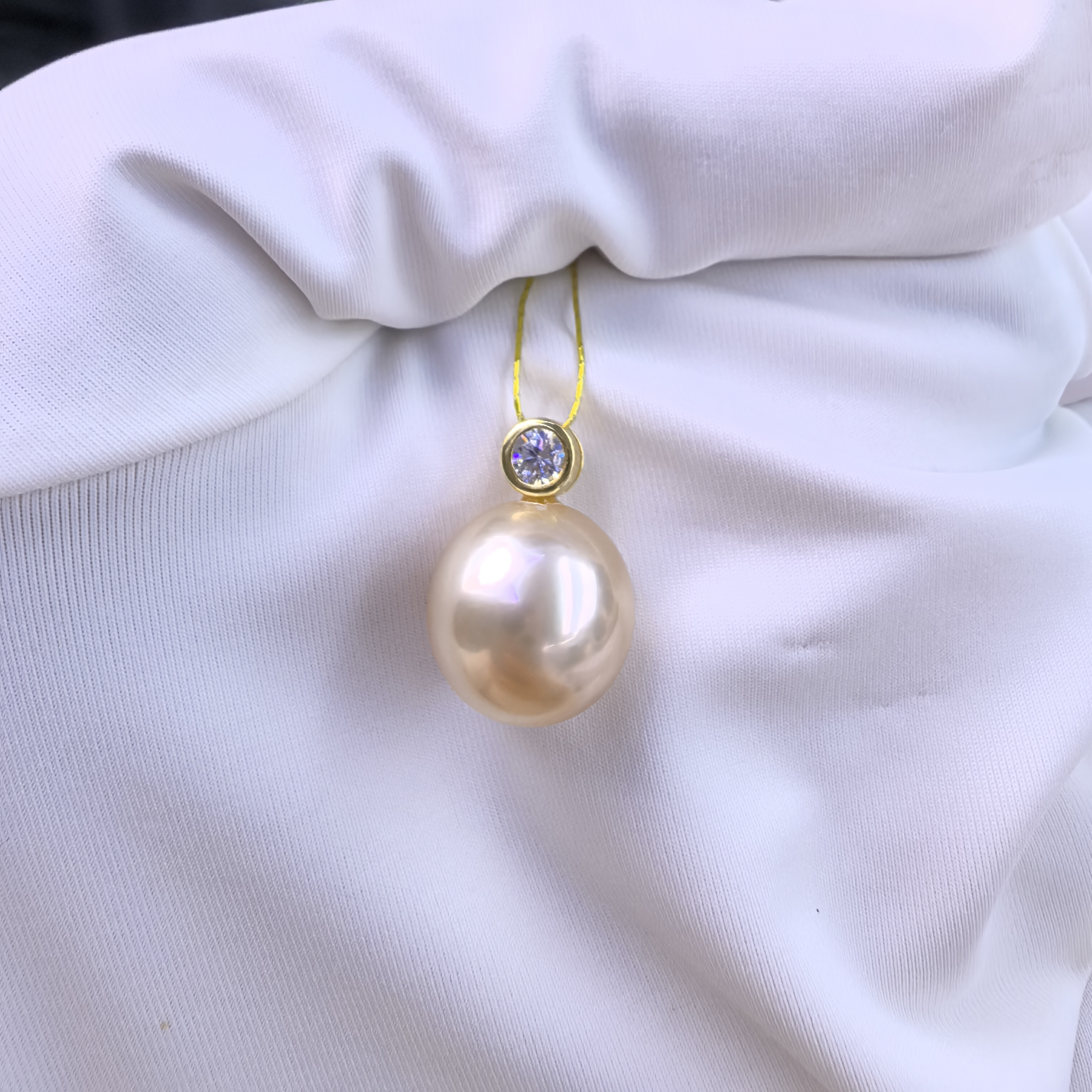 海水金珠吊坠11.0-12.0mm