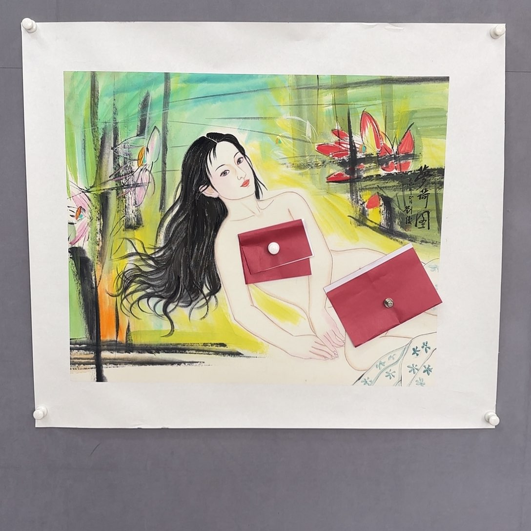 国画亲笔手绘原创