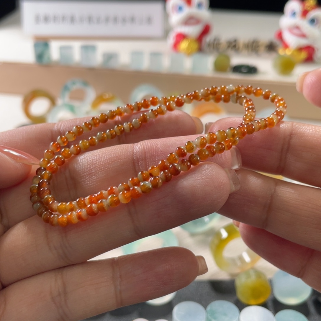 定制翡翠未镶嵌冰红