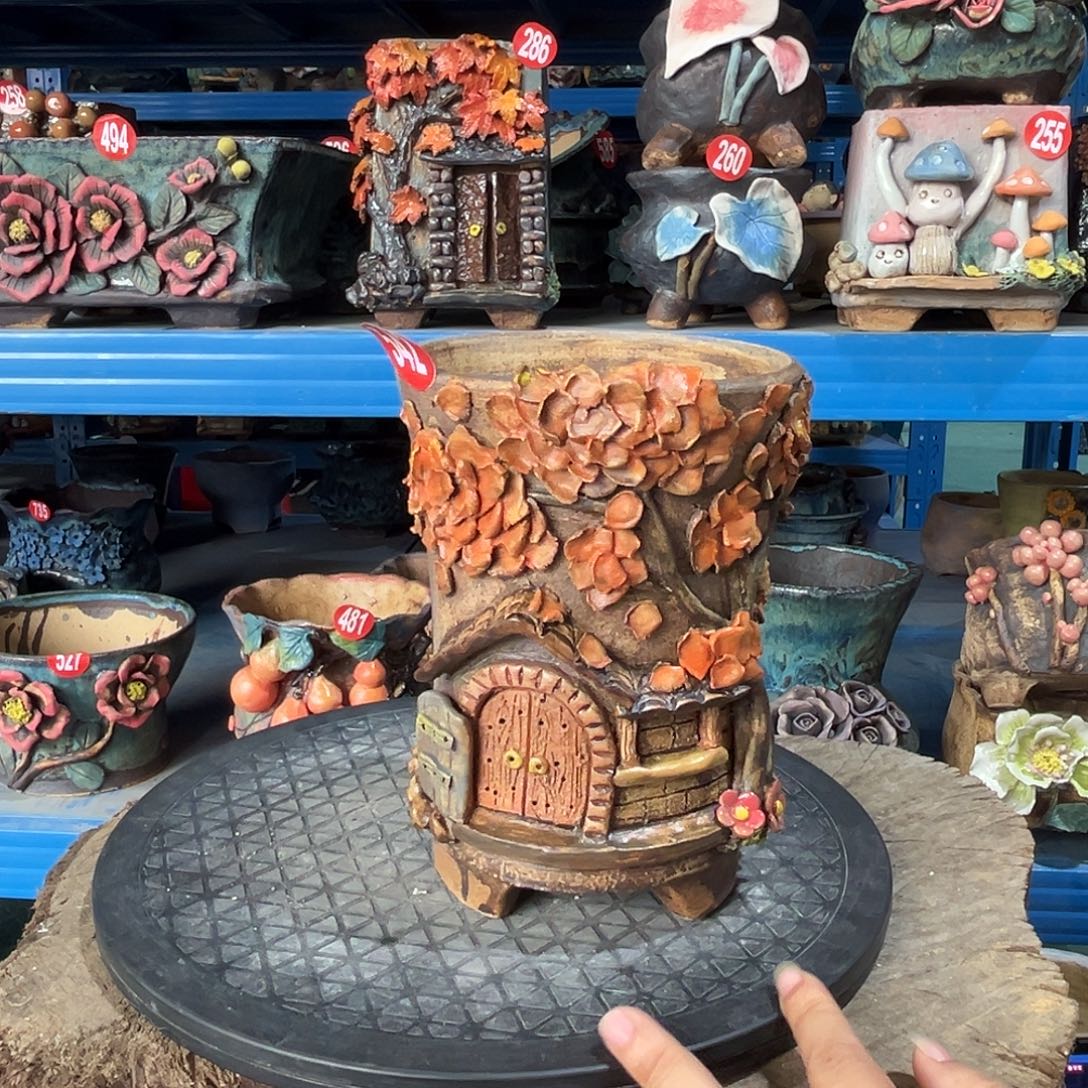 福利542 号陶然花器手工花盆