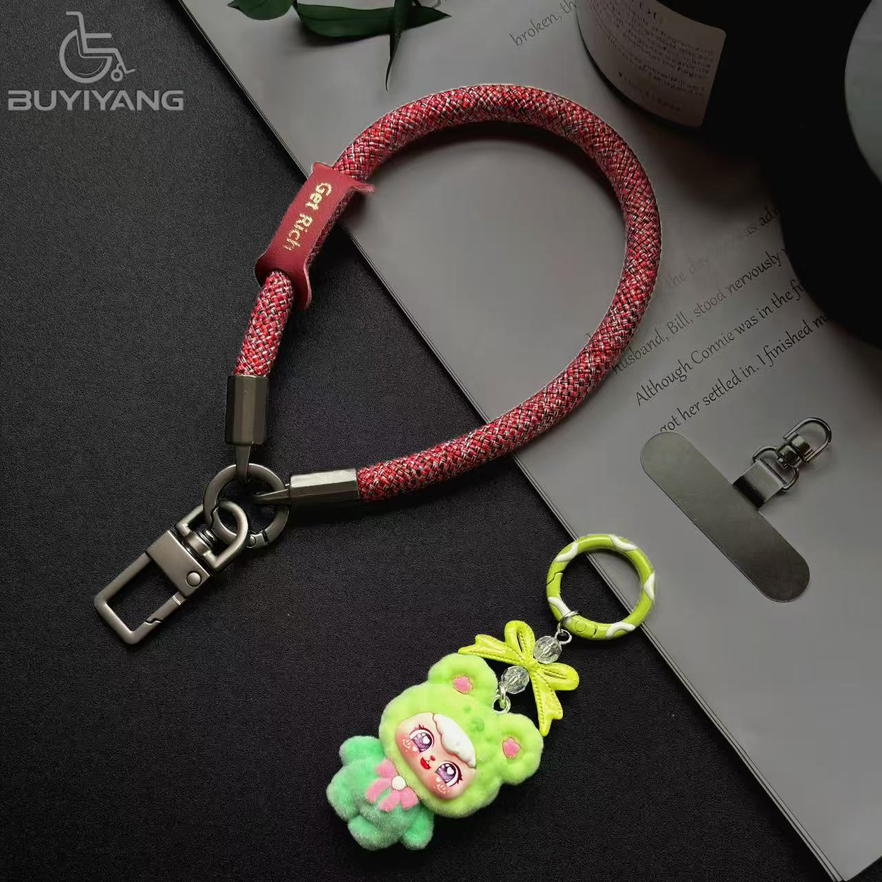 手机挂绳手腕吊绳携带神器防丢防摔垫片登山手机挂链钥匙扣手机链