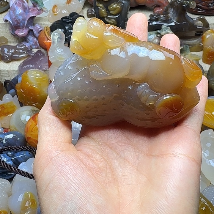 C***y玛瑙/玉髓未镶嵌饰品