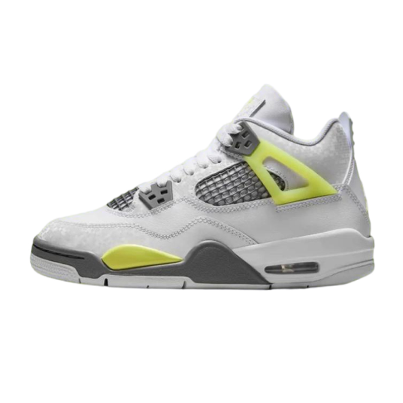 NIKE耐克大童Air Jordan 4 Retro玩球穿搭乔丹篮球鞋HJ5990-100