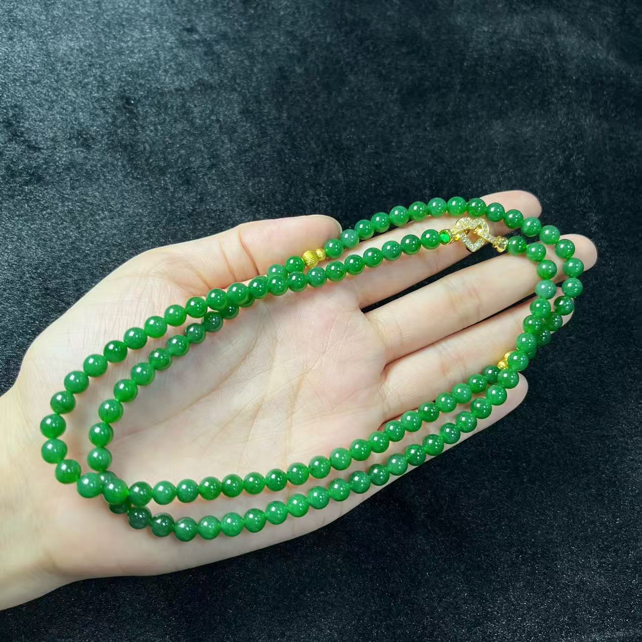 和田玉项链-约6mm-多样性发货-Y欣-A3258