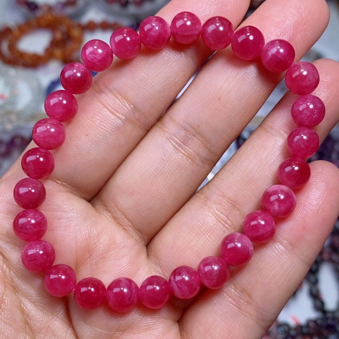 蔷薇辉石手链未镶嵌