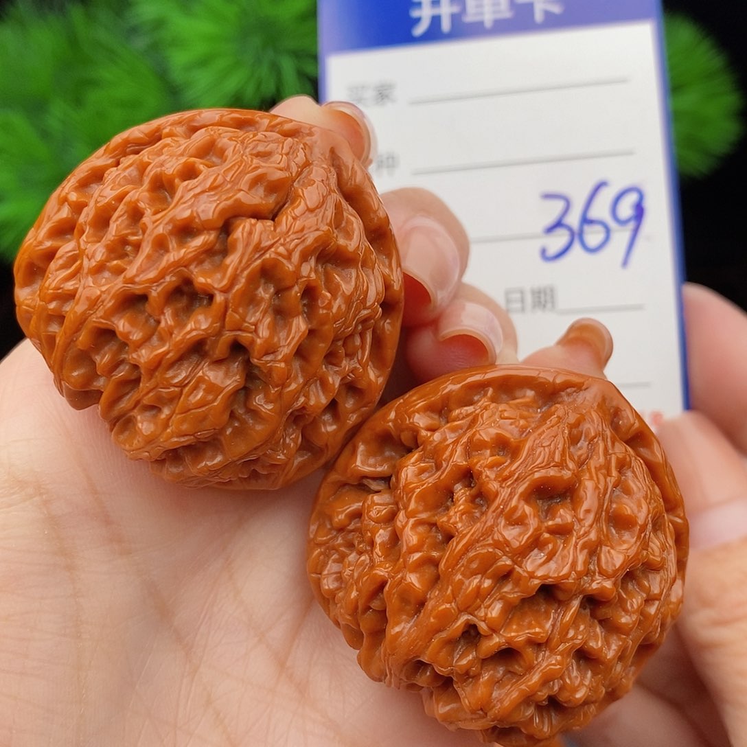文玩核桃把件41水龙纹369
