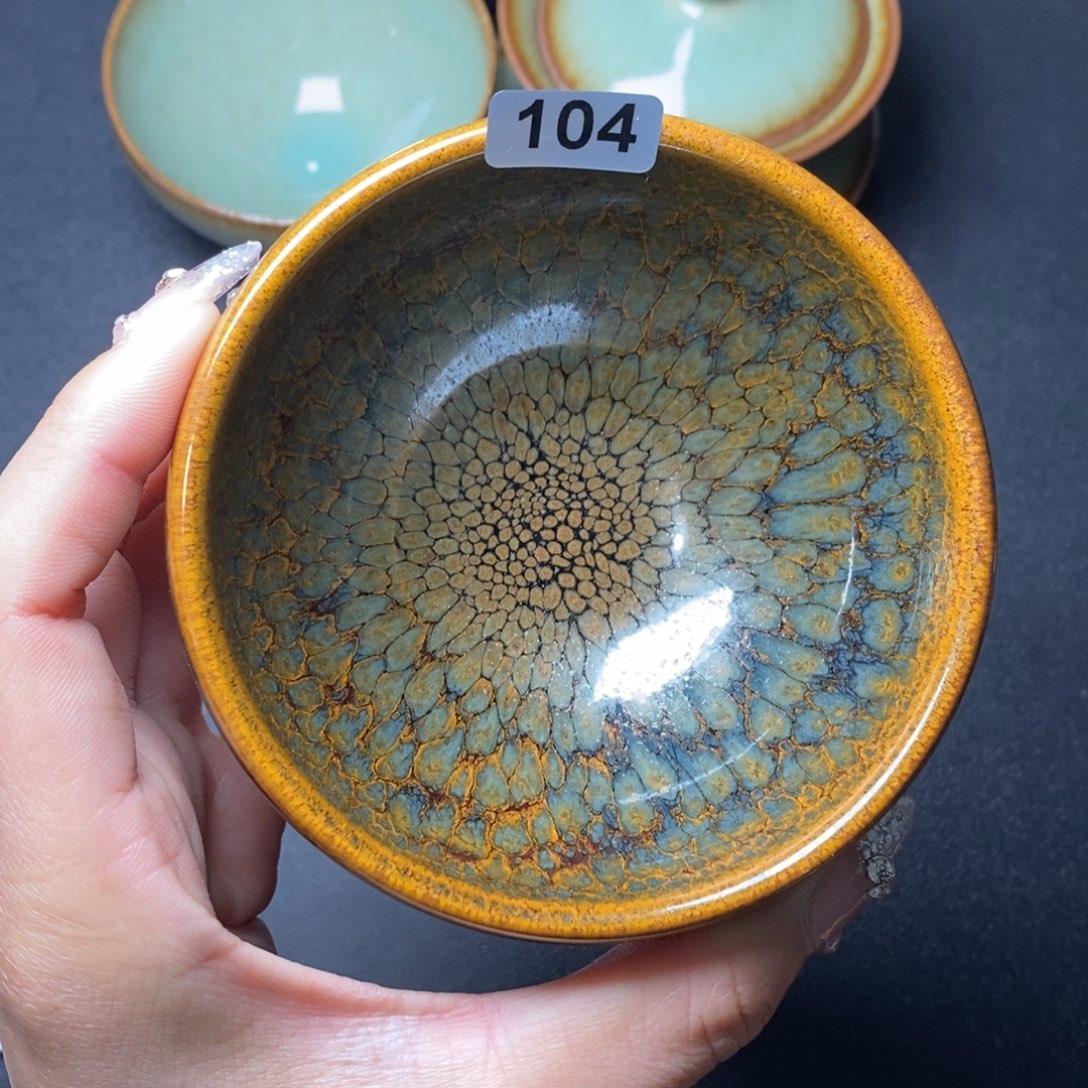 茶盏建窑建盏主人杯104