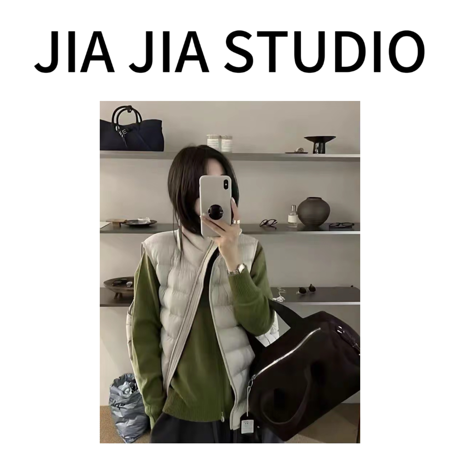 嘉嘉推荐#6630 【夹棉加厚】手塞棉  排骨棉马甲