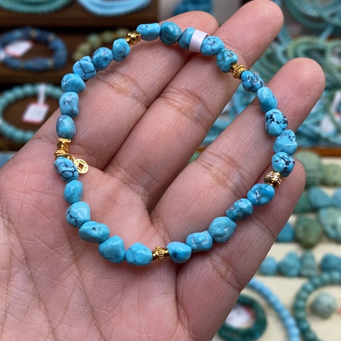 绿松石未镶嵌手串