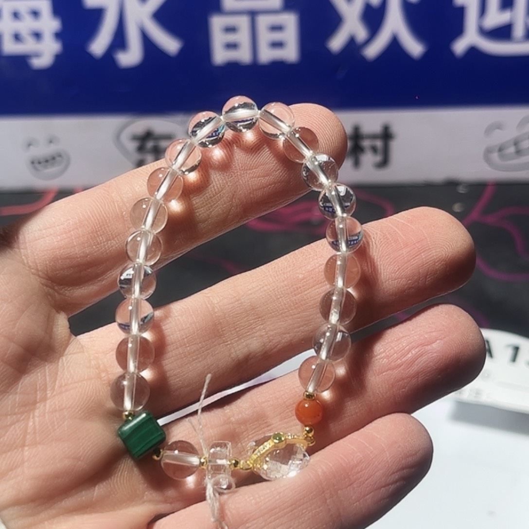 水晶天然水晶微瑕未镶嵌