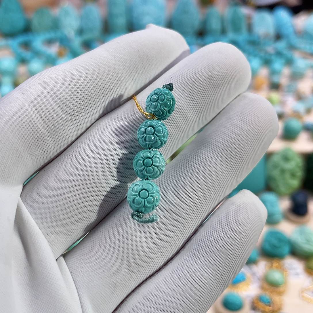 绿松石珠宝奇石未镶嵌