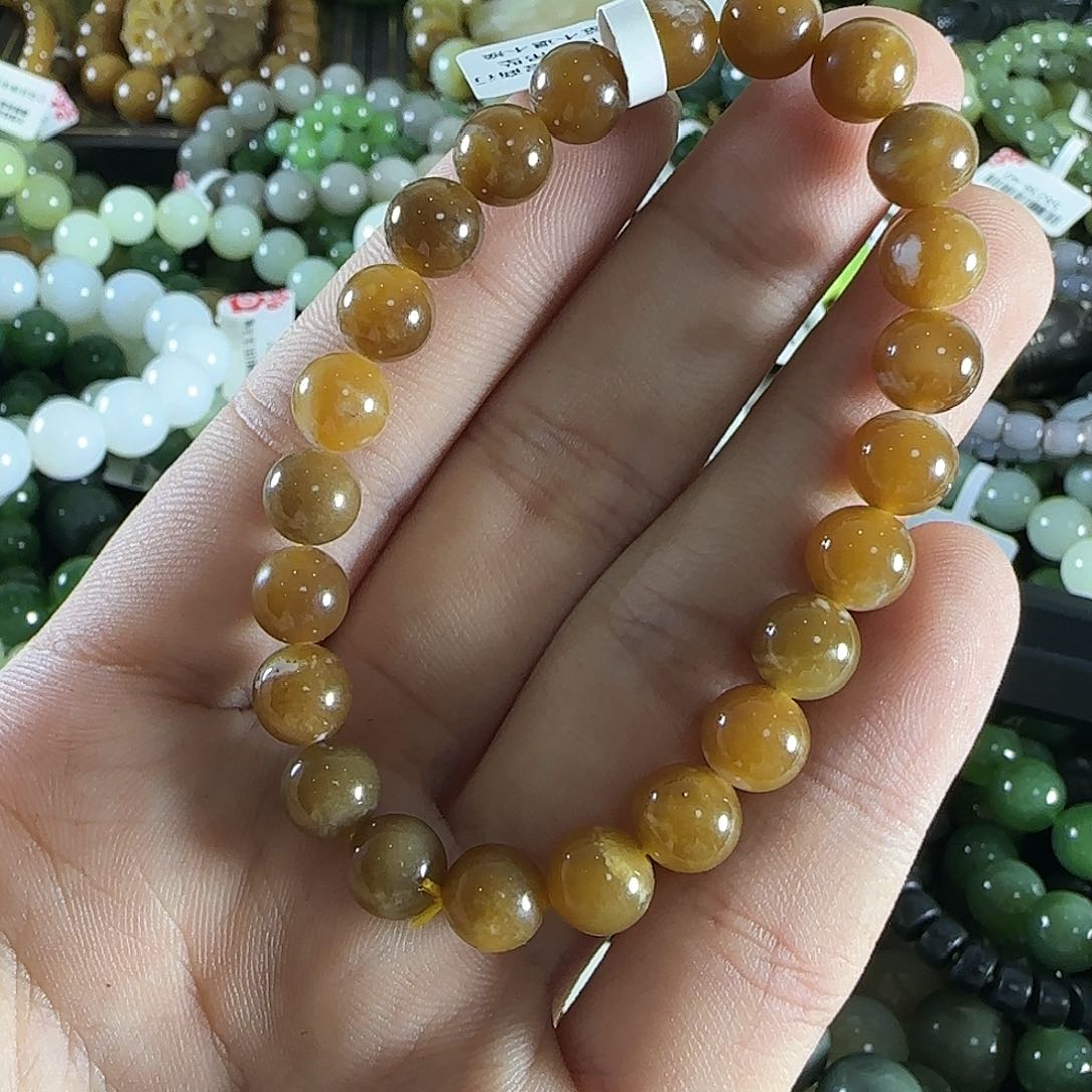 和田玉手链未镶嵌99