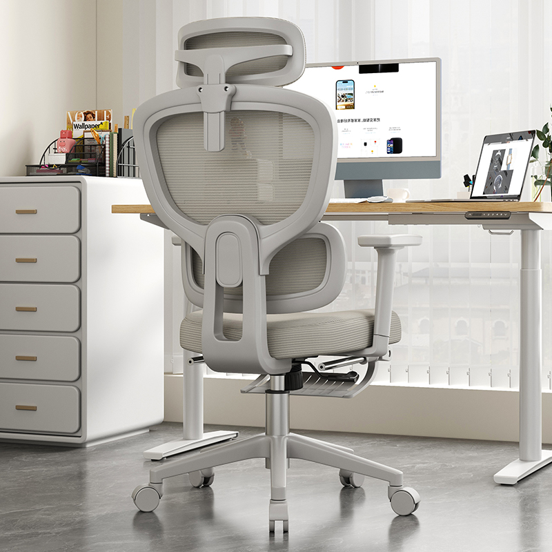 人体工学电脑椅家用办公椅久坐学习书桌椅可躺舒服座椅宿舍椅子