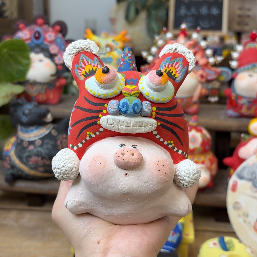 摆件手工陶艺摆件