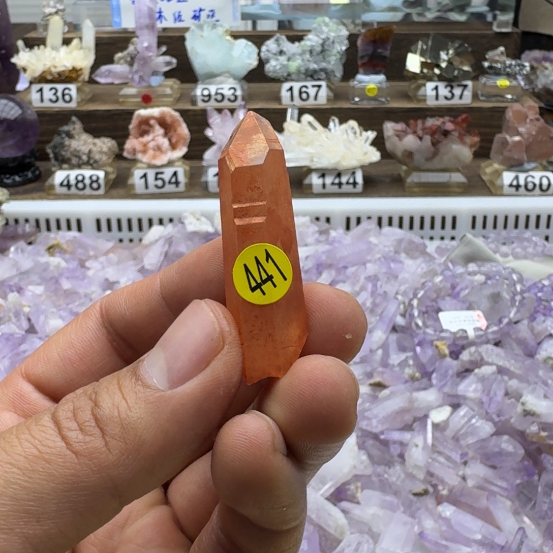 勾***士水晶未镶嵌珠宝半成品