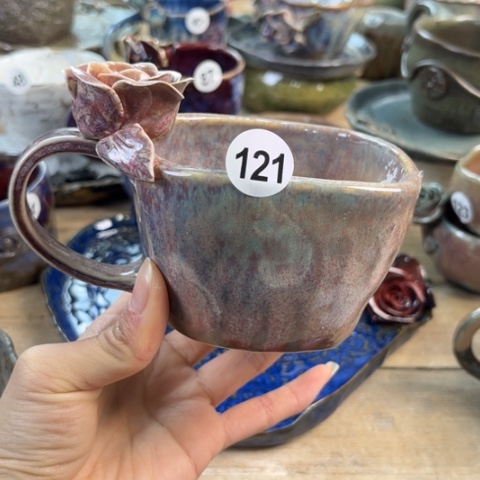 盘熠樹日式手捏餐具茶具