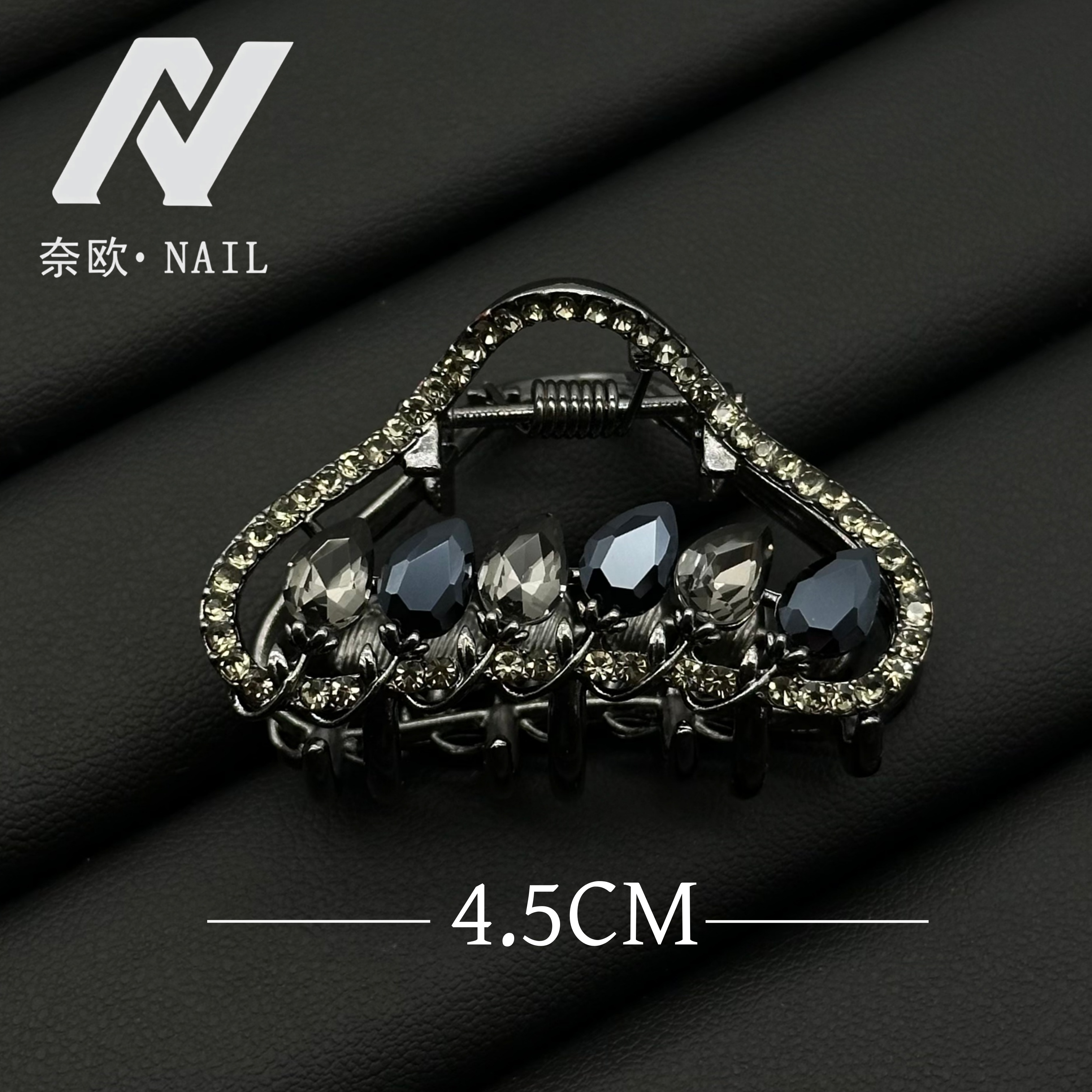 【NAIL·奈欧】设计师系列6520郁金香抓夹鲨鱼夹蝴蝶百搭半扎发