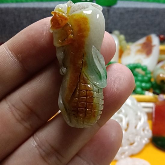 未镶嵌挂件翡翠翡翠