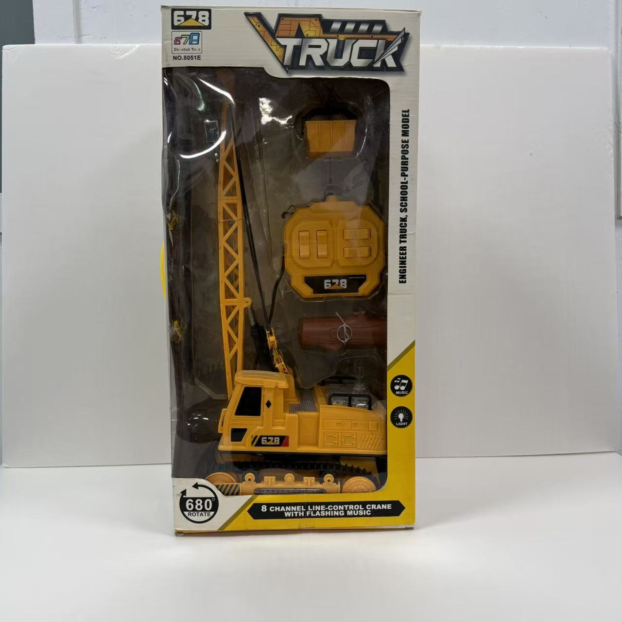 履带起重机 车大吊车玩具车 工程车  A04