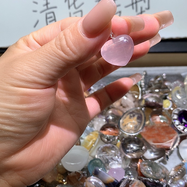 颈饰银S925镶嵌水晶
