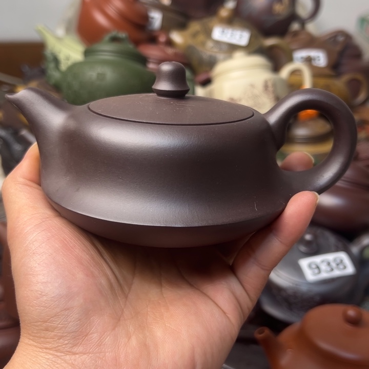 紫砂茶壶紫砂壶微瑕后配盖