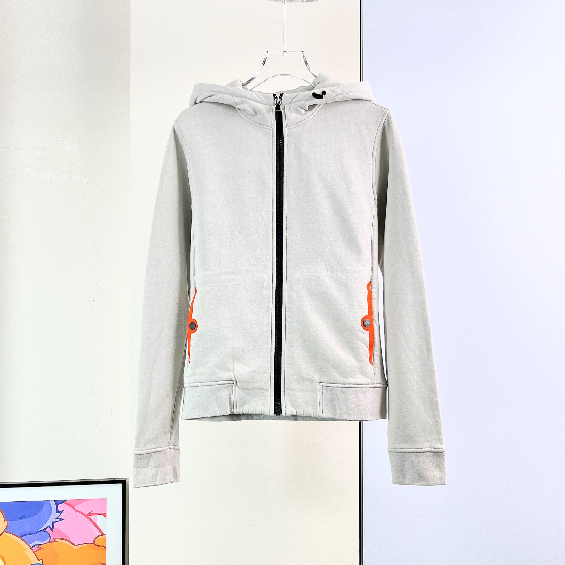 99新 Hermes/爱马仕 拉链外套/S码/TT1081