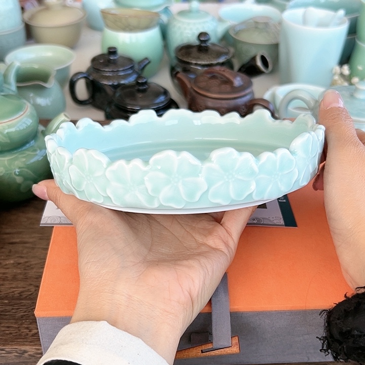 小米茶器龙泉青瓷