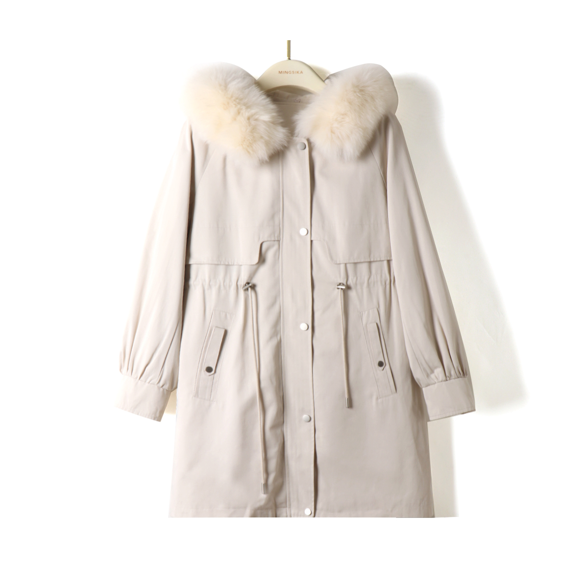 【紫仪定制】MINGSIKA/名斯卡 新款外套#5AM658-2228