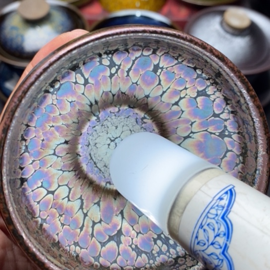 茶盏建盏主人杯茶壶盖碗品茗杯21