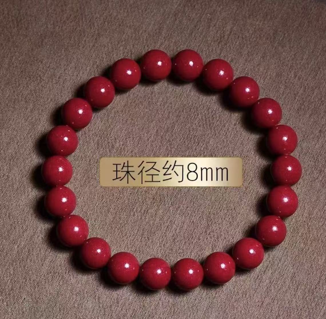 8mm紫金砂素圈单圈手链手串