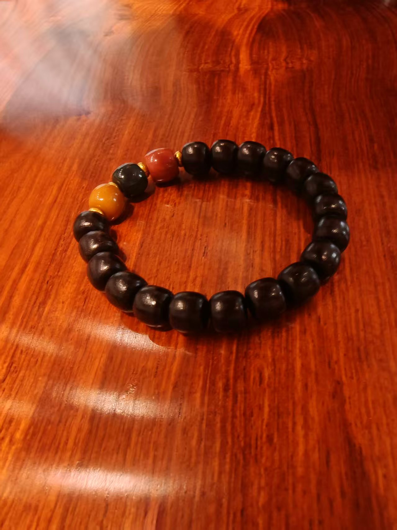 宠粉福利檀木手串全手工全原木男女适用送礼精美