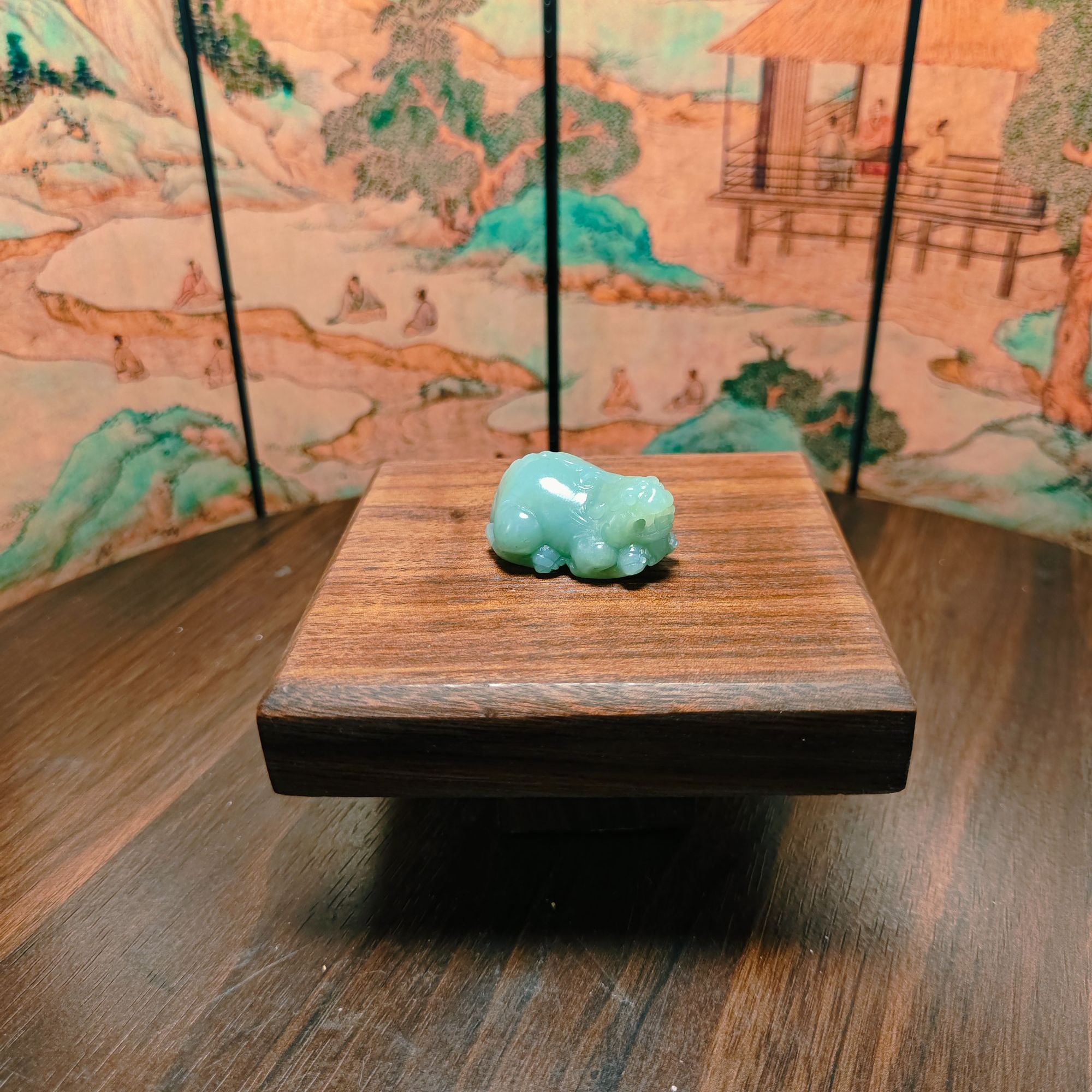 B和田玉貔貅吊坠0243