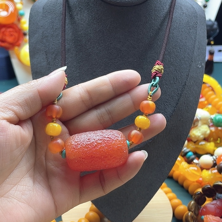 琥珀未镶嵌手链38号链接