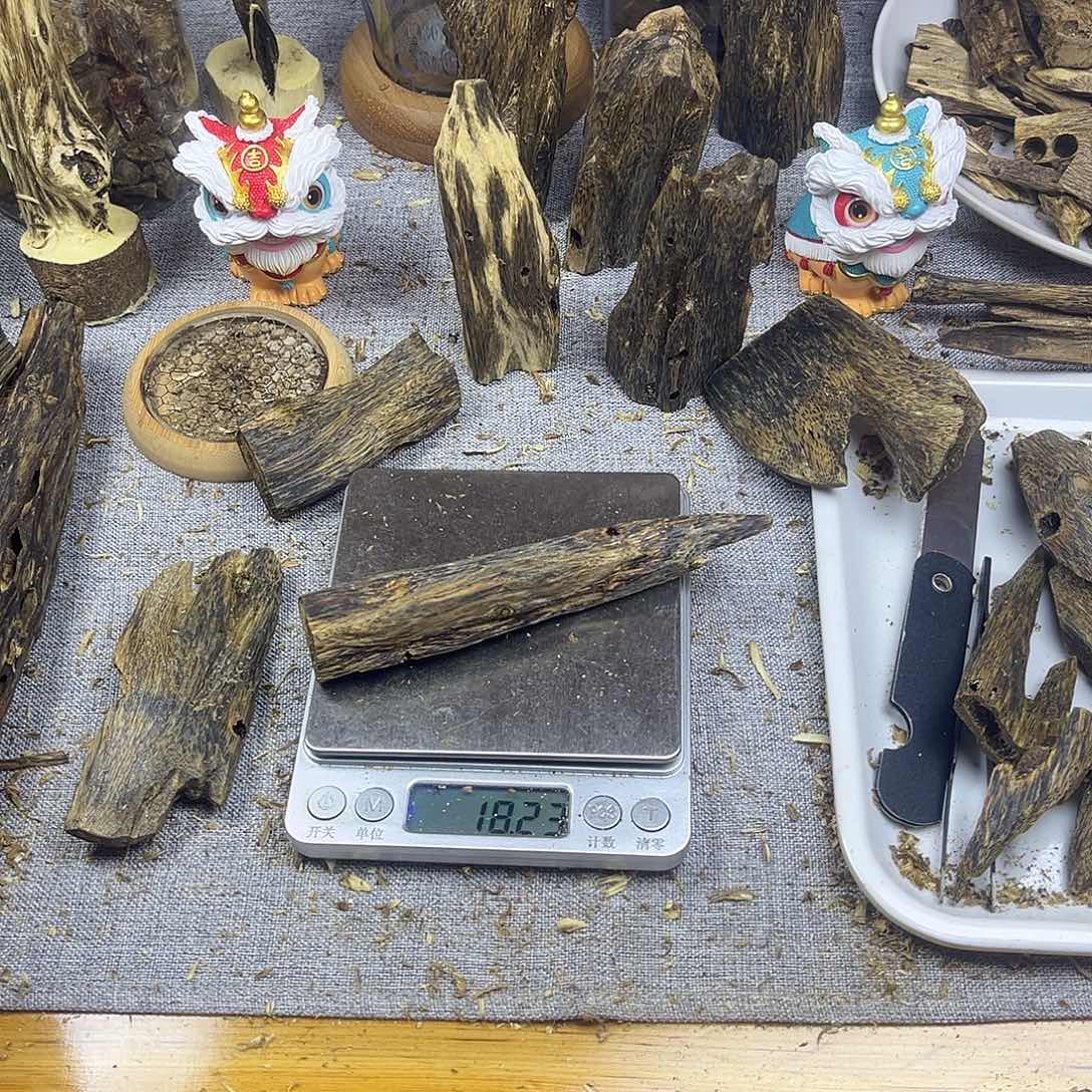 香料奇楠虫漏香18克