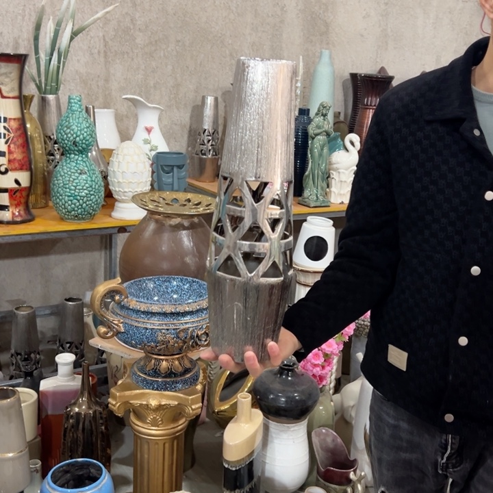 瓶高度45厘米口径7厘米微瑕捡漏