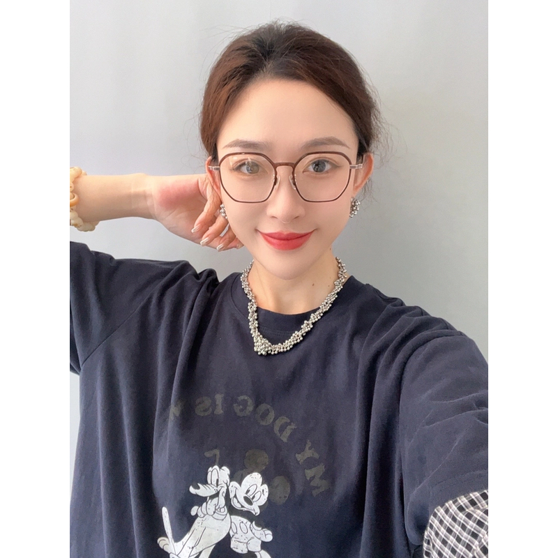 （300-399）新款防蓝光眼镜经典男士装饰镜框近视款复古