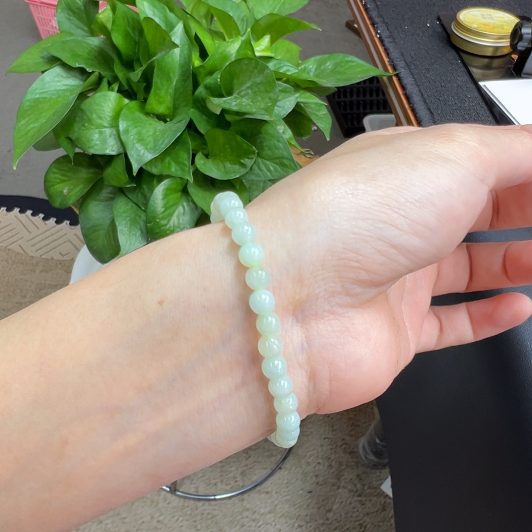 翡翠未镶嵌手链翡翠手串手