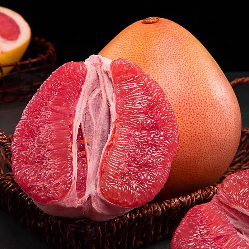 红心蜜柚皮薄肉厚汁水礼盒多新鲜采摘孕妇柚子多汁粒饱满爆汁果肉