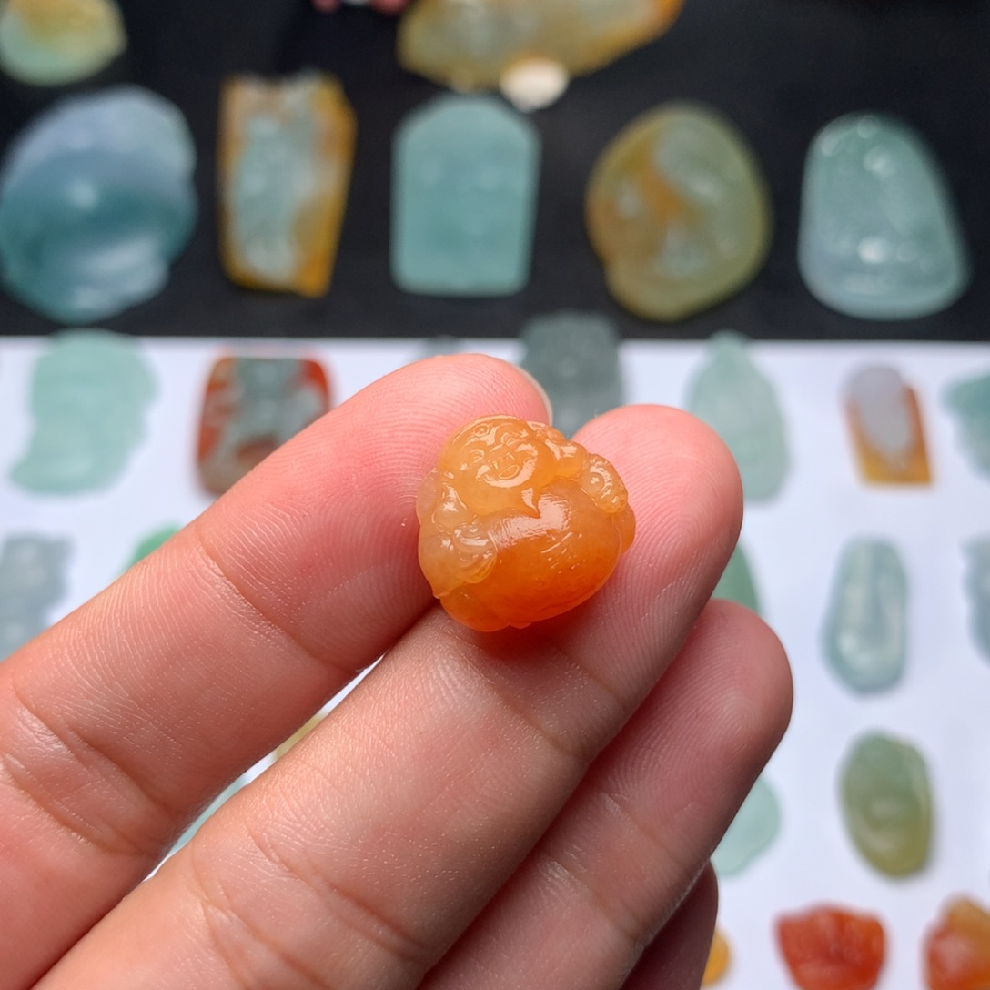 定制翡翠未镶嵌财爷