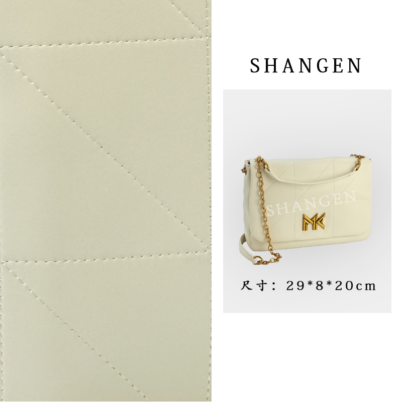 【尚恩CC】FES-5185-白色-轻奢时尚女士新款单肩斜挎包