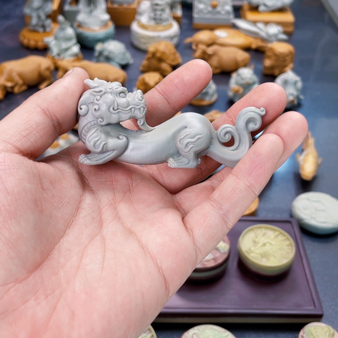 笑**海手工雕刻茶宠手把茶宠精品