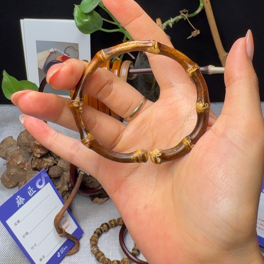 Y***U手串/手链藤类紫竹藤手镯