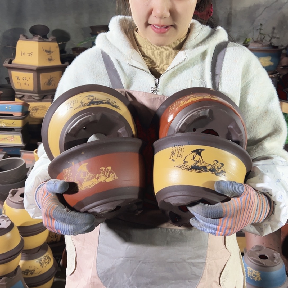 17+17黄色孔夫子三角金钟，17+17红色孔夫子三角金钟