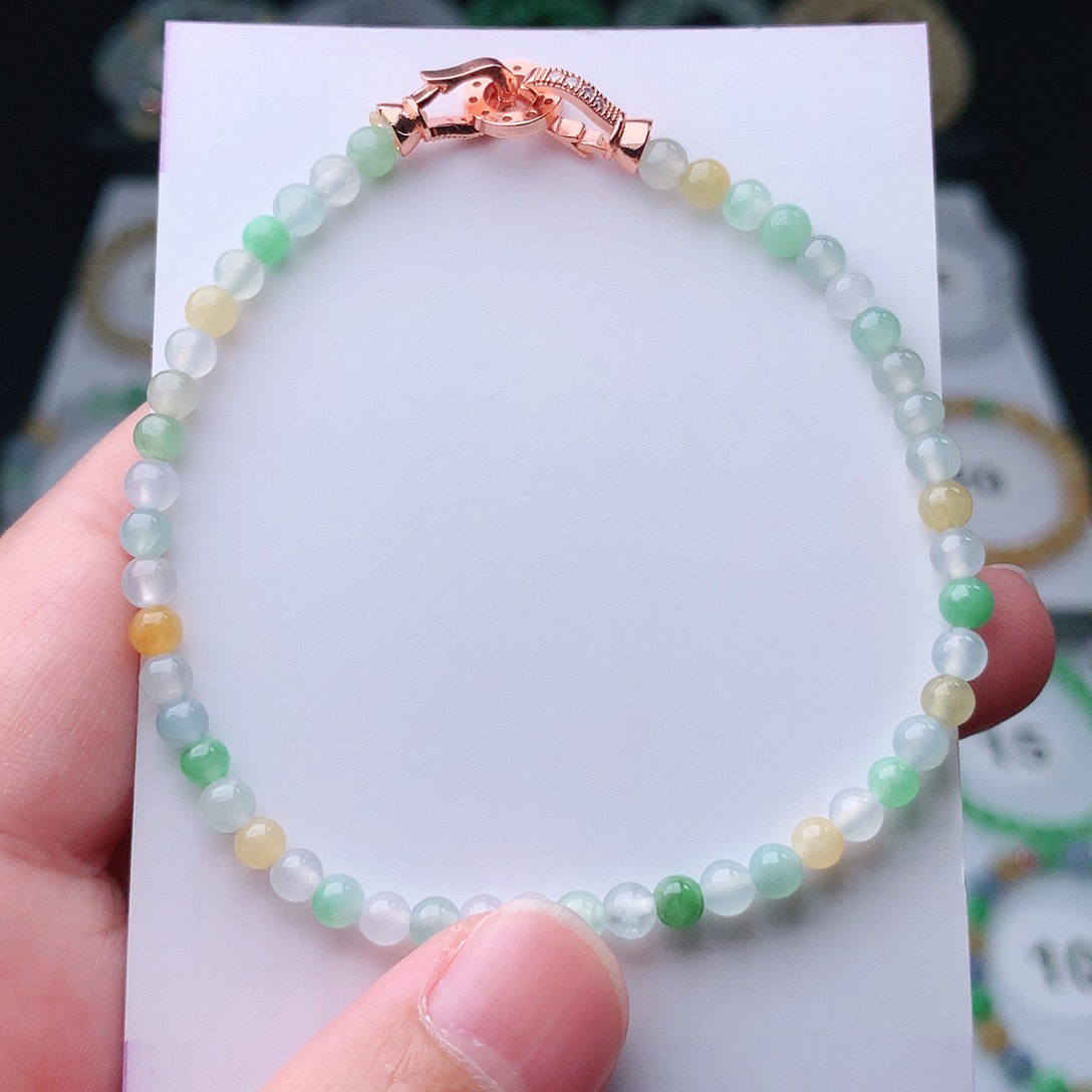 翡翠手串未镶嵌翡翠