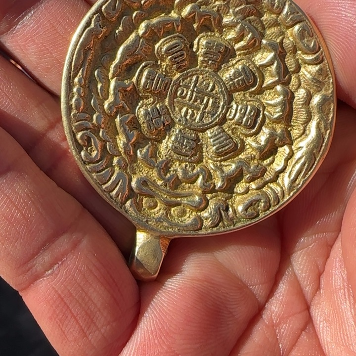 铜铁合金类藏地拾遗藏区九宫