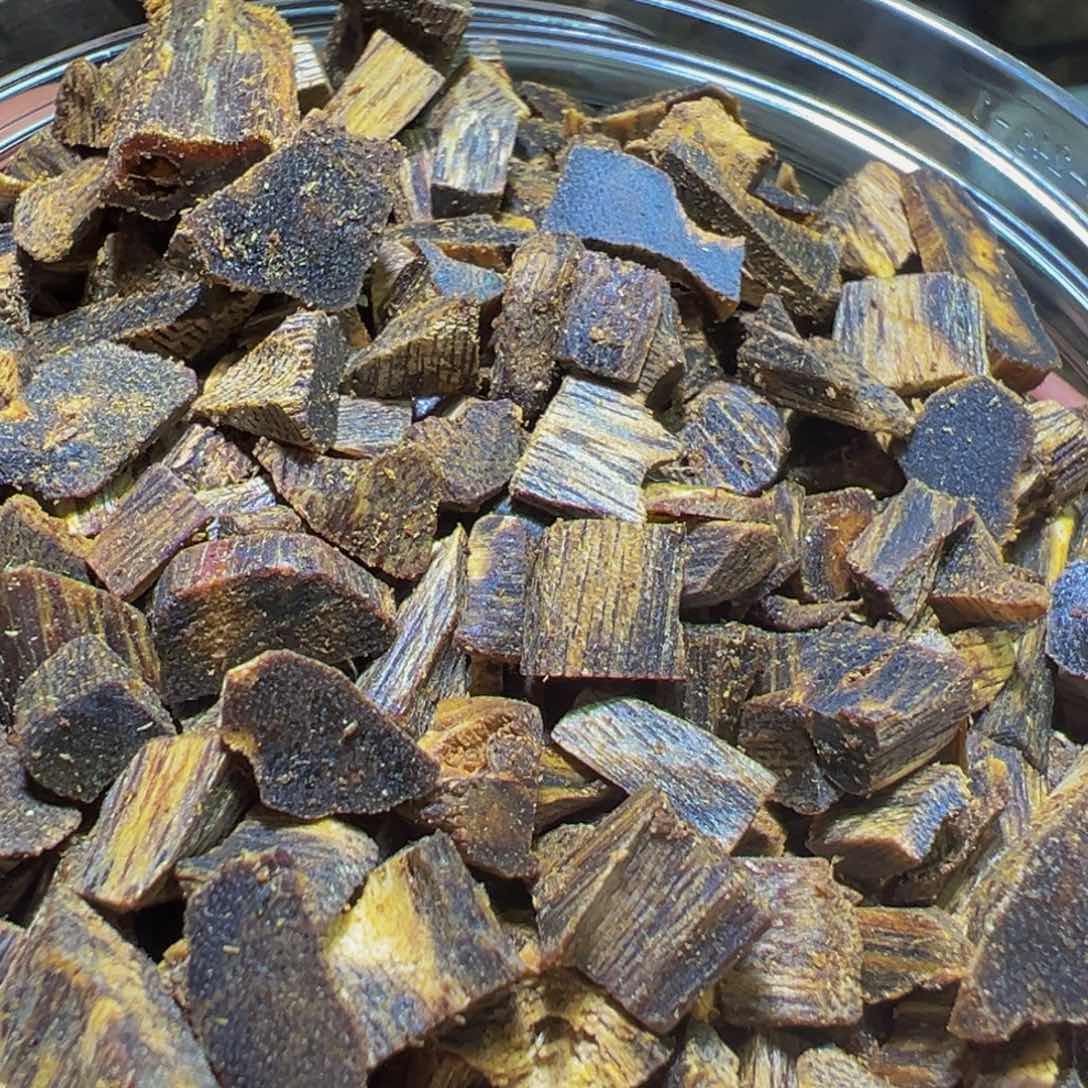沉香手把件老*沉香奇楠千里香沉水碎料142克
