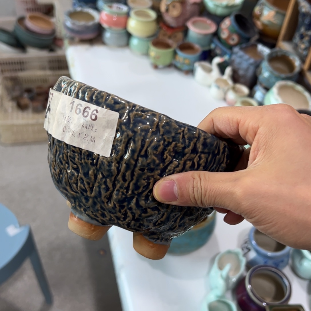 陶瓷陶瓷多肉花盆@@1666