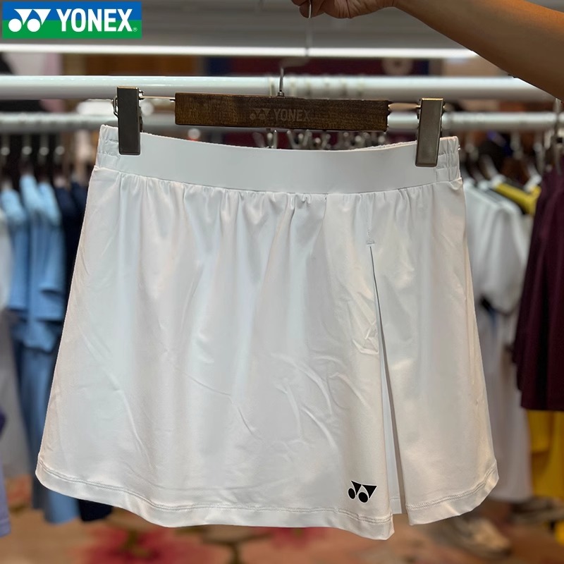新款YONEX尤尼克斯羽毛球服运动短裙速干百褶裙网球裙2202625BCR