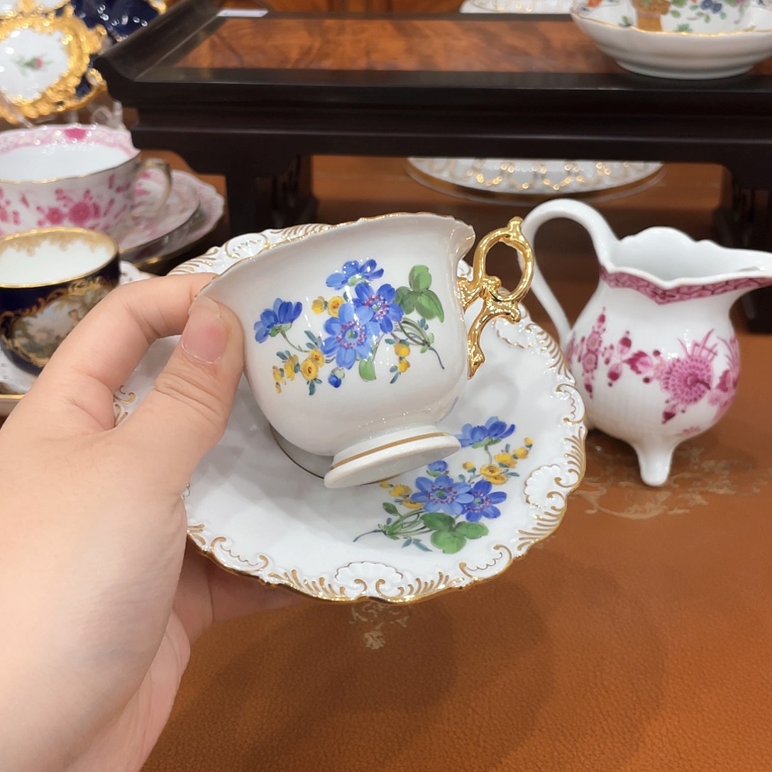 摆件中古二等摩卡杯